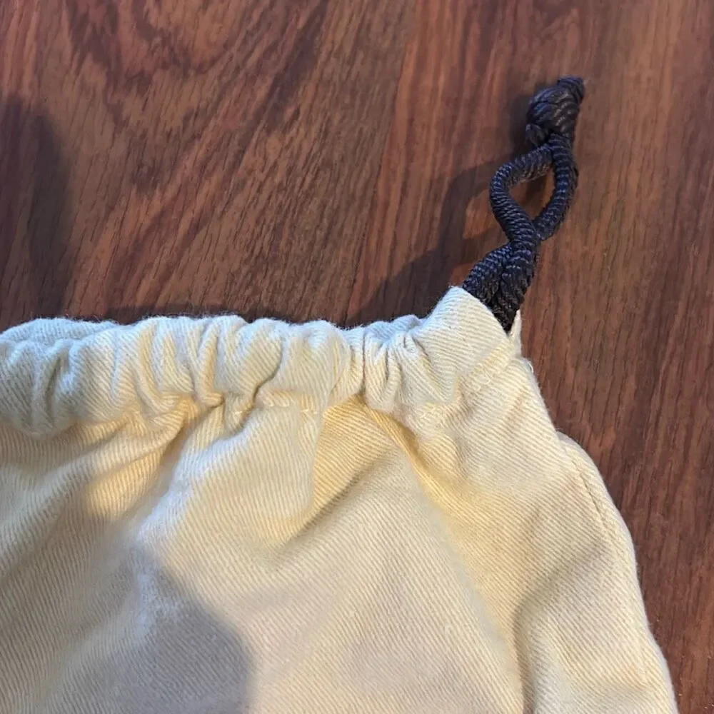 Louis Vuitton dust bag small 8x7 brown drawstring